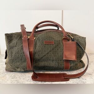 Vintage Hartmann Wings Monogram Canvas and Leather Medium Duffel Bag (Weekender)